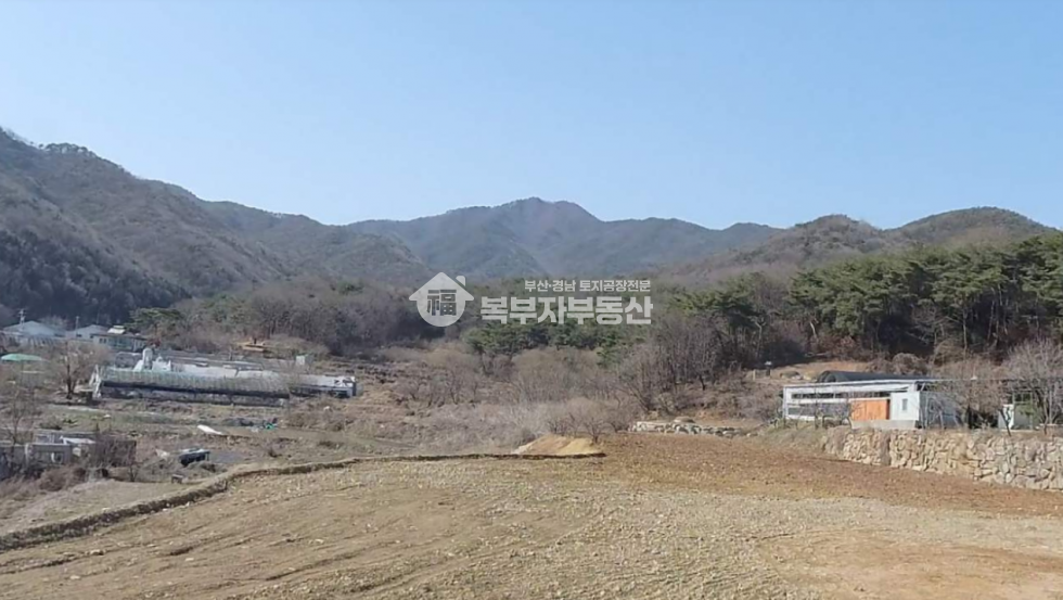 경남 양산시 상북면 소석리 경남 양산시 상북면 소석리 토지매매 당85만 매매 매물번호 11160 사진 1